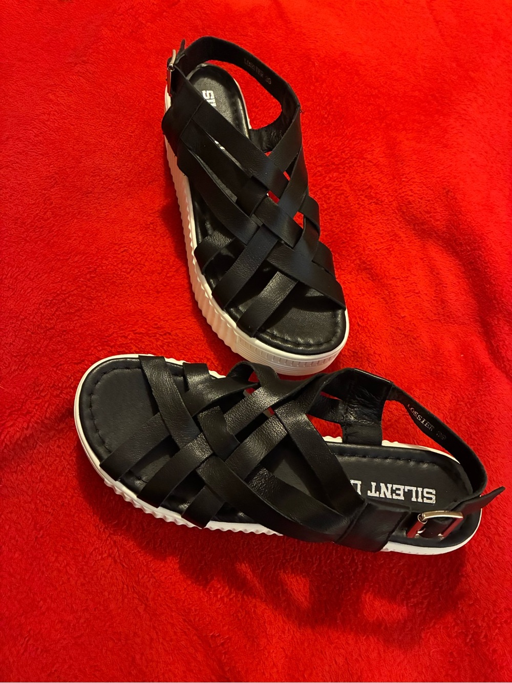 Silent D Platform Fisherman Sandals